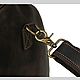 Дорожная сумка из натуральной итальянской кожи crazy horse. Дорожная сумка. Camelbags. Ярмарка Мастеров.  Фото №7