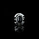 Серебряное кольцо с черным морионом. Перстень. Dar JEWELRY. Интернет-магазин Ярмарка Мастеров.  Фото №2