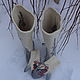 Boots and mittens female bullfinches Merino wool. Felt boots. artvoilok. Online shopping on My Livemaster.  Фото №2