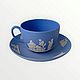 Винтаж: Wedgwood Jasperware винтажная чайная пара. Сервизы винтажные. Decor.mylove. Ярмарка Мастеров.  Фото №5