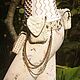 Set of bags on the belt. white. Waist Bag. Garuda. My Livemaster. Фото №5