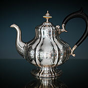 Посуда handmade. Livemaster - original item Teapot made of royal silver. Handmade.