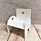 Doll chair up to 30cm in size, Doll furniture, St. Petersburg,  Фото №1