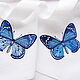 Order Napkin with embroidery 'Butterfly'. Shpulkin dom. Livemaster. . Swipe Фото №3