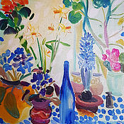 Картины и панно handmade. Livemaster - original item Picture. Morning. Hyacinth inspiration. Handmade.