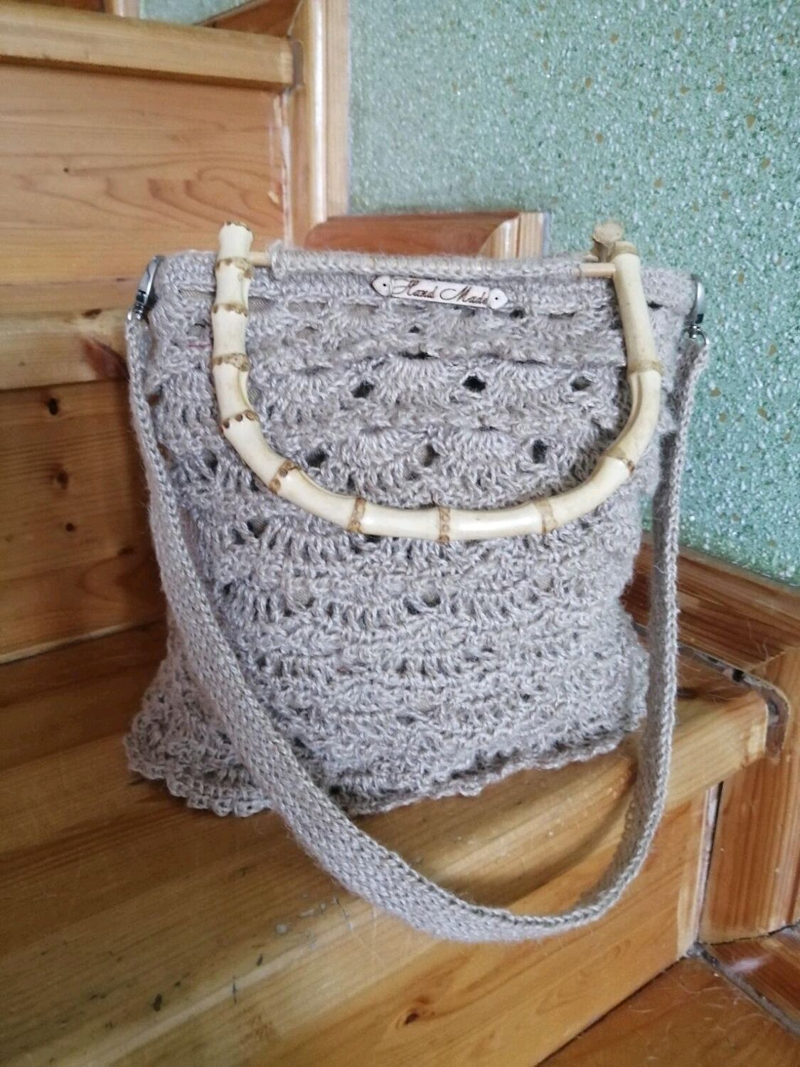 сумка гусь крючком