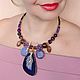 Necklace .  agate, Necklace, St. Petersburg,  Фото №1