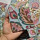 Плитка с ручной росписью "Грёзы о весне". Плитка и изразцы. Мастерская росписи Юлии Овчаренко. Интернет-магазин Ярмарка Мастеров.  Фото №2