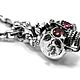 Заказать Подвеска из серебра Tecno Skull TEP34-03. Blacksilver. Ярмарка Мастеров. . Подвеска Фото №3