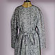 Cocoon coat with belt 'Herringbone', Coats, Moscow,  Фото №1