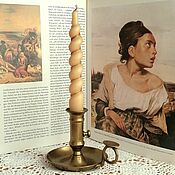 Винтаж handmade. Livemaster - original item Brass candlestick, Holland.. Handmade.