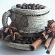 Чашка кофейная "Фиеста". . Милохина ирина (coffeebiser). Интернет-магазин Ярмарка Мастеров.  Фото №2