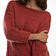 Заказать Вязаный свитер из мохера. Knit by Heart - Вязаная одежда 富. Ярмарка Мастеров. . Свитеры Фото №3