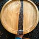 35 см Деревянный поднос с кофе зернами и эпоксидной смолой. Подносы. Wood apple decor. Ярмарка Мастеров.  Фото №6