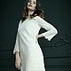 A-line lace dress ' Melted milk'. Dresses. Alexandra Maiskaya. Online shopping on My Livemaster.  Фото №2