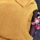 Стильный джемпер Арт. 0403-01 Цвет мимозы. Джемперы. 'ТВОЯ ИЗЮМИНКА' Наталья. Интернет-магазин Ярмарка Мастеров.  Фото №2