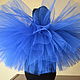 юбочка tutu `Сапфир` на малышку до года.