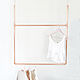 Hanging copper hanger showcase for clothing AL-H-009, Hanger, Moscow,  Фото №1