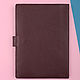 Folder organizer for documents A5 format new. Cover. Leather Collection. My Livemaster. Фото №5