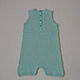 Order Mint-colored summer romper with a pattern. 4 children-baby. Livemaster. . Overall for children Фото №3