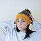 Шапка ручной вязки. Шапки. Nataly-knit4you. Интернет-магазин Ярмарка Мастеров.  Фото №2