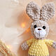 A gift for the birth of a girl, a rabbit symbol of the year 2023 as a gift. . crochetsofttoys. Online shopping on My Livemaster.  Фото №2