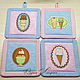 Guantes De Helado'. Potholders. Naughty FancyWork (applique4you). Ярмарка Мастеров.  Фото №4