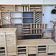Заказать Торговый уголок из дерева ресепшн стеллаж. Decorate.it. Ярмарка Мастеров. . Шкафы Фото №3