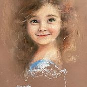 Картины: портрет ребенка по фото на заказ