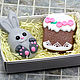 Soap Set gift Rabbit and Easter Cake, Soap, Moscow,  Фото №1