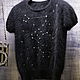 T-shirt with embroidery 'Constellation '. T-shirts. LUXURIOUS ANGORA. My Livemaster. Фото №6
