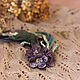 Order Brooch-bouquet of felt 'Summer sunset'. Katherine Markina (markinaek). Livemaster. . Brooches Фото №3
