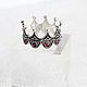 Ring Crown made of 925 sterling silver SS0067. Rings. Sunny Silver. Online shopping on My Livemaster.  Фото №2