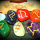 Runic Chakral stones '7 CHAKRAS', for balancing the chakras. Amulet. Voluspa. My Livemaster. Фото №4