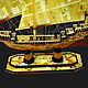 Сувенирный корабль из янтаря "Китайская джонка". Модели. Балтамбер (Янтарь Балтики) (baltamber). Ярмарка Мастеров.  Фото №6
