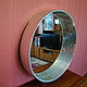 Mirror in mosaic frame, silver, wide. Mirror. Worldmosaic (worldmosaic). Online shopping on My Livemaster.  Фото №2