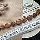 Бусы из солнечного камня. Бусы. gemstone. Ярмарка Мастеров.  Фото №6