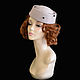 Hat tablet ' Coffee with milk'. Hats1. Novozhilova Hats. Online shopping on My Livemaster.  Фото №2
