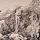 Диптих.Из серии "Горные пейзажи" (сухая кисть). Картины. Мелодия цвета. Ярмарка Мастеров.  Фото №4