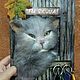Ключница "Ты дома". Ключницы настенные. Елена Качковская Ручные звери. Интернет-магазин Ярмарка Мастеров.  Фото №2