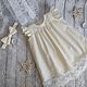 Christening dress 'Lily' for a girl. Baptismal outfit, Childrens Dress, St. Petersburg,  Фото №1