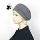 Stylish women's cashmere beret. Four colors. Berets. Mishan (mishan). Online shopping on My Livemaster.  Фото №2