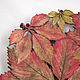 Carved dish of Wild grapes in autumn. Plates. Elena Zaychenko - Lenzay Ceramics. My Livemaster. Фото №5