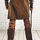 Medieval leather boots with buckles. High Boots. Workshop Sokol. My Livemaster. Фото №6