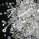 Mix of beads 10 g White Chinese, Beads, Solikamsk,  Фото №1