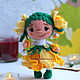 Order A set of three mk on flower dolls - Daffodil, Tulip, Willow, hook. Natalya Spiridonova. Livemaster. . Knitting patterns Фото №3