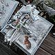 Открытка ручной работы. Избушка в лесу. Зимушка. Открытки. S v e t a F k a. Ярмарка Мастеров.  Фото №5