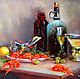 Картина маслом "Раки и белое вино" 40 на 50, Картины, Москва,  Фото №1