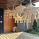 Люстра макраме плетеная. Люстры. Zaf macrame. Дизайнерский свет. Интернет-магазин Ярмарка Мастеров.  Фото №2