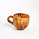 Order Wooden cedar mug for drinks 350 ml. C69. ART OF SIBERIA. Livemaster. . Water Glasses Фото №3